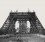 The construction of the Eiffel Tower A photograph of the first level of the Eiffel Tower mid-construction