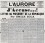 J'Accuse by Emil Zola Front page of the Aurore newspaper with the large headline 'J'Accuse...!' followed by a full-page article