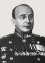 Lavrentiy Beria, chief of the Soviet security and secret police Head and shoulders portrait or Lavrentiy Beria in military uniform