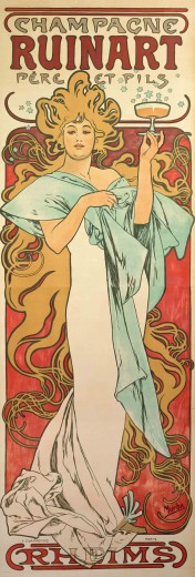 Champagne Ruinart - Browse Works - Gallery - Mucha Foundation